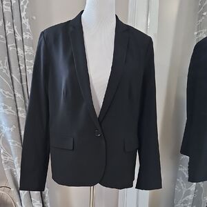 Ann Taylor One-Button Blazer